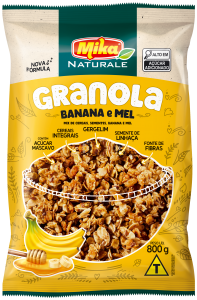 Granola Banana e Mel 800g