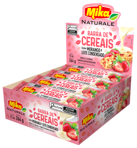 Barra de Cereal Morango e Leite Condensado 22g