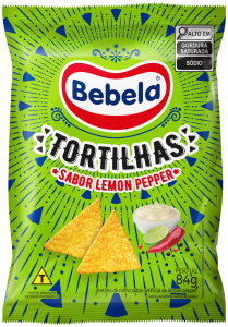 Tortilha Lemon Pepper 84G
