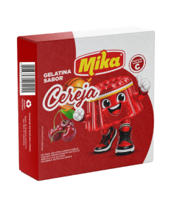 Gelatina Sabor Cereja 20g