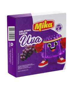 Gelatina sabor Uva 20g