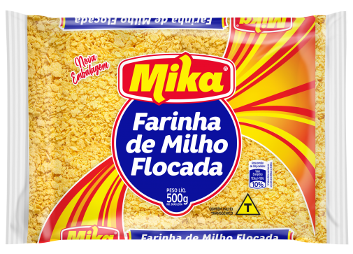 Mika Farinha de Milho Flocada 500g
