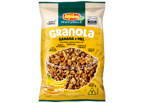 Granola Banana e Mel 800g