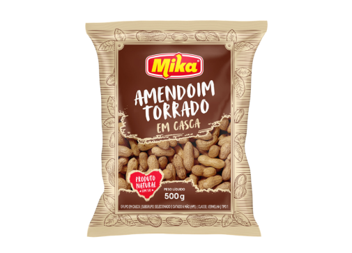 Amendoim Torrado em Casca 500g