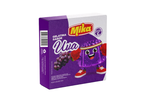 Gelatina sabor Uva 20g