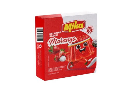 Gelatina Sabor Morango 20g