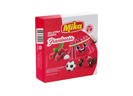 Gelatina Sabor Framboesa 20g