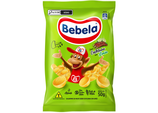 Salgadinho Bebela costelinha c/ limão.