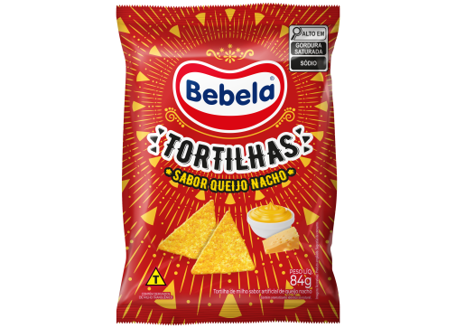 Tortilha Queijo Nachos 84g