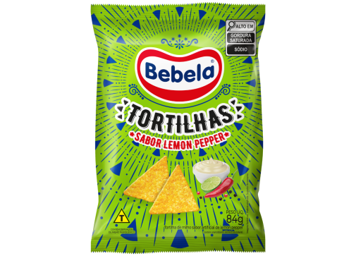 Tortilha Lemon Pepper 84G